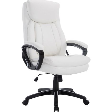 Sedia da ufficio XL Platon bianco (1/5)