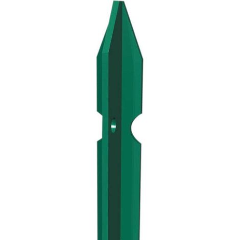 Palo plastificato verde H 100 cm