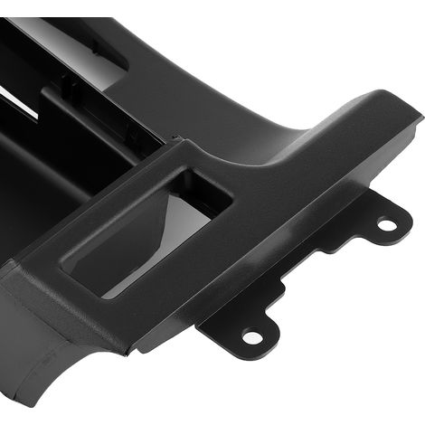 Schwarze Mittelkonsolen-Zierleiste mit Armlehnenöffnung 51168218305 für BMW 3er E46 1998-2004 (Linkslenker), Übergröße (1/4)