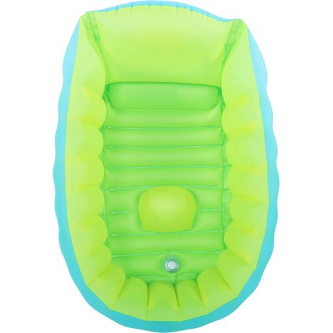 Baignoire gonflable pour bébé, pliable et portable, bain enfant (L) (1/5)