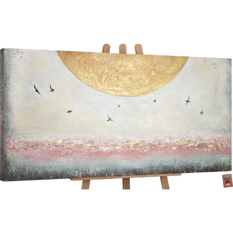 Gemälde Sonnenenergie auf Keilrahmen 120x60 cm (1/5)