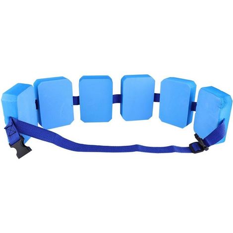 Ceinture d'entraînement de natation, bande de résistance à la natation, ceinture de natation élastique - Bleu (1/5)