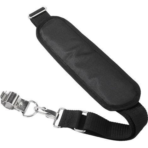 Verstellbarer Schultergurt aus Nylon mit Polsterung für Freischneider, Kantenschneider und Trimmer, kompatibel mit den meisten Rasentrimmern. (1/5)