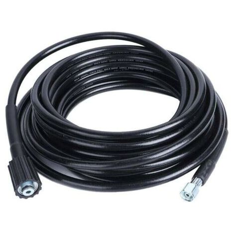 BARKBUSTERS Tuyau Haute Pression 10m, M22 Filetage - Flexible Nettoyeur Haute Pression Avec Connecteur Quick Connect de Type clic pour nettoyeurs Haute Pression Krcher K2 K3 (1/4)