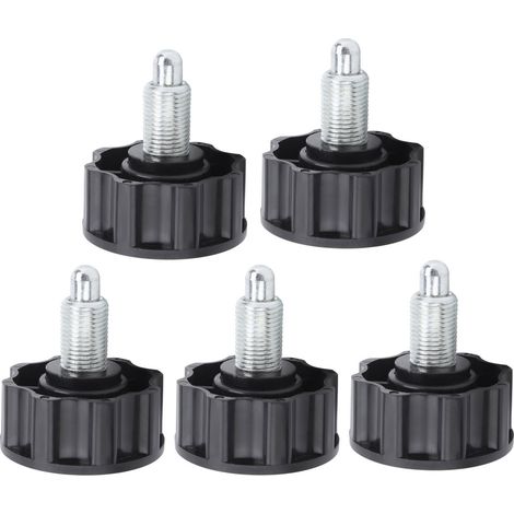 Bouton à goupille amovible M16, 5 pièces pour vélo d'exercice et appareils de musculation (1/5)