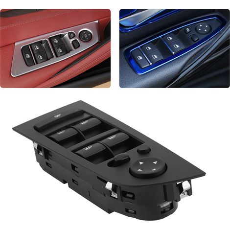 Lève-vitres électrique maître commutateur pour BMW E90 318i 320i 61319217332, interrupteur de fenêtre conducteur, pièce auto qualité OEM, remplacement facile. (1/5)