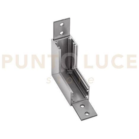 GBIGS13 ANGOLO MECCANICO 90° PER INSTALLAZZIONE SOFFITTO-PARETE PER SISTEMA BINARIO DA SUPERFICIE NICKEL