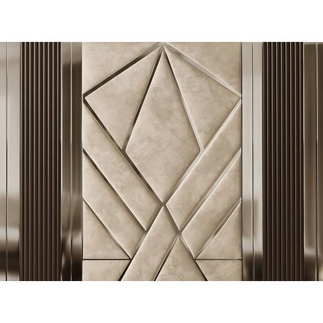 Papier peint panoramique - Élégant 3D - 390 cm x 288 cm (1/2)