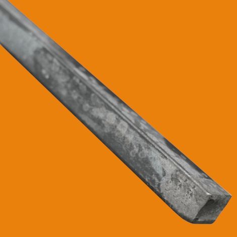 Fer carré plein acier laminé S235 - 4 metres, Dimension - 14 x 14 mm