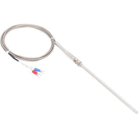 Capteur de température à thermocouple BERM, sensible à la chaleur, de type K, pour la mesure de température jusqu'à 2 m (6,6 pi). (1/5)