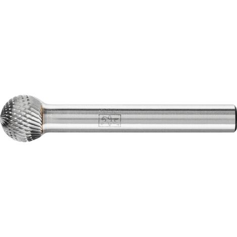 PFERD TOOLS Hartmetall Hochleistungsfrässtift MICRO Kugel KUD Ø 10x09 mm Schaft-Ø 6 mm Feinbearbeitung (1/5)