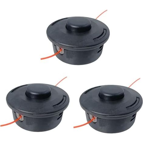 Lot de 3 têtes de débroussailleuse 25-2 4002 710 2191 pour Stihl Autocut 25-2 FS55 FS55R FS56 FS56RC FS70 FS70R FS80 FS85 FS90 FS90R FS91R FS94R FS100RX FS111 0 FS111 1R FS120 FS130 Désherbeur 4002 (1/5)