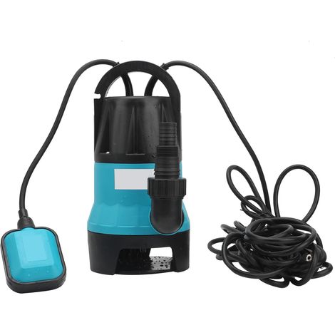Automatische Tauchpumpe 550 W, hoher Durchfluss für sauberes und verschmutztes Wasser, mit Schwimmerschalter, CSP550DEU-Stecker, 230 V AC (1/5)