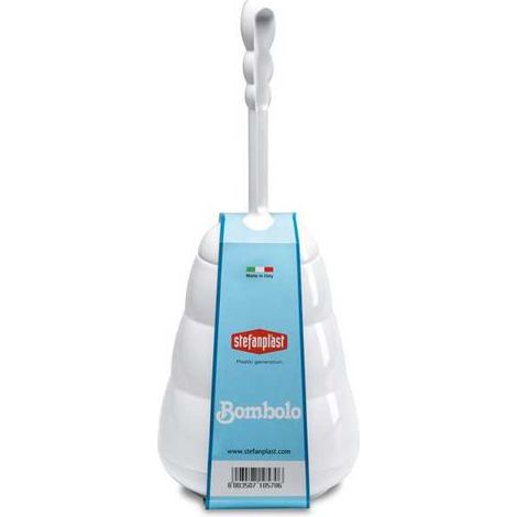 Portarrollos para inodoro Bombolo Blanco H.41 Stefanpl