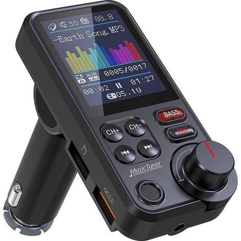 BT93 Auto-MP3-Player mit Bluetooth-Freisprechfunktion, QC3.0-Schnellladefunktion, Kartensteckplatz, HiFi-Musikplayer mit verlustfreier Wiedergabe – BT93 (1/3)