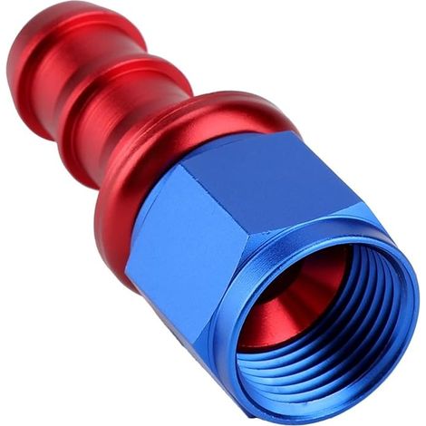 Fitting, AN10 Straight Push on Twist Lock Oil Gas Supply Duct End Male Fitting (1/5)