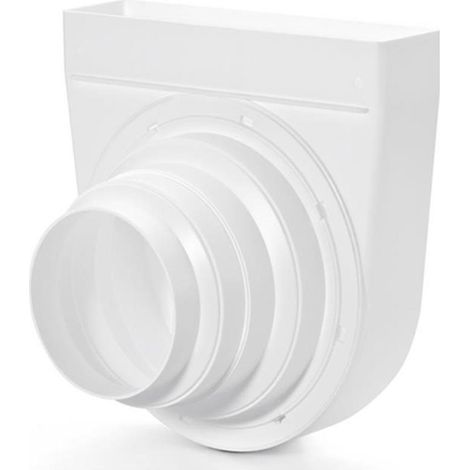 Naber COMPAIR System übergreifend T-UR-ST 125 Umlenkstück 90°, weiß (1/2)