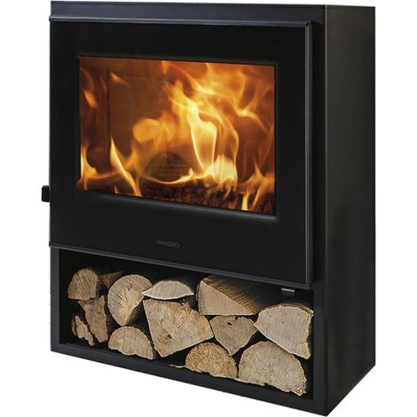 stufa a legna panadero "borneo-s 5" antracite 6,8 kw (1/4)