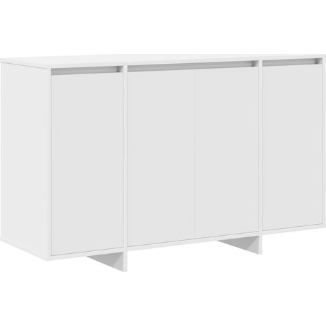 Buffet Meuble de rangement Blanc 120 x 41 x 75 cm Bois d'ingénierie (1/5)