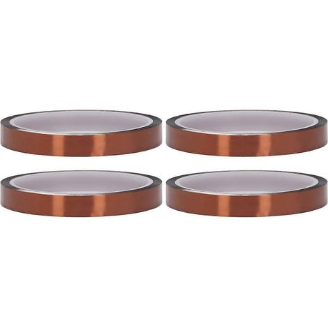 Stück antistatisches PI-Klebeband, hochtemperaturbeständiges Polyimid-Isolierband, Breite 12 mm /