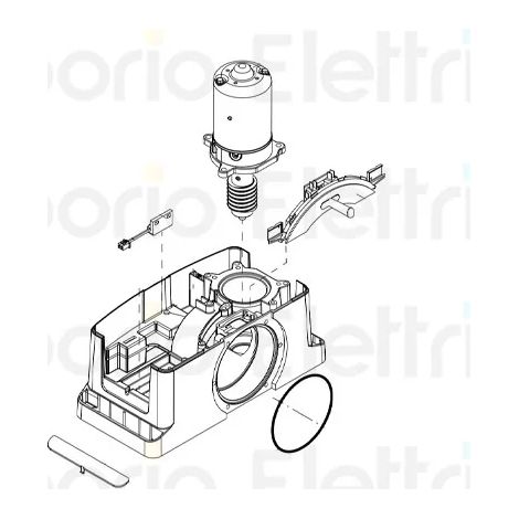 beninca pièce détachée moteur assemblé x bull 624 turbo 9688361