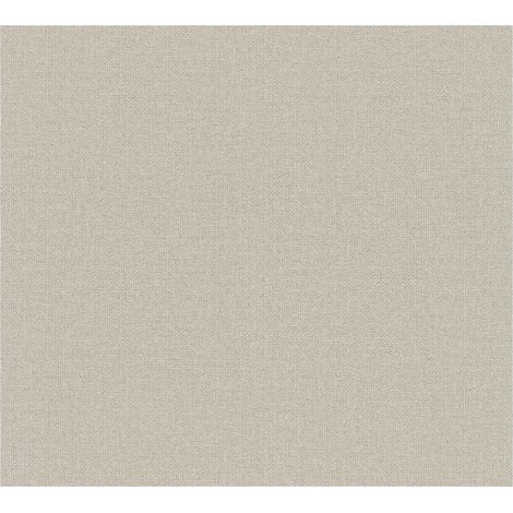 Unicolour wallpaper wall Profhome 387444 hot embossed non-woven wallpaper slightly textured unicoloured matt beige taupe grey 5.33 m2 (57 ft2) (1/5)