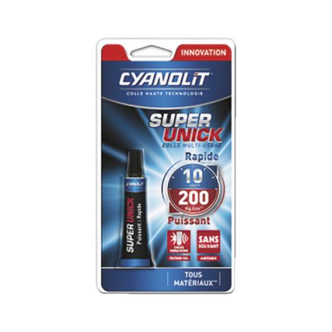 Colle extra-forte universelle SUPER UNICK 3g - AC MARCA IDEAL : 33504305