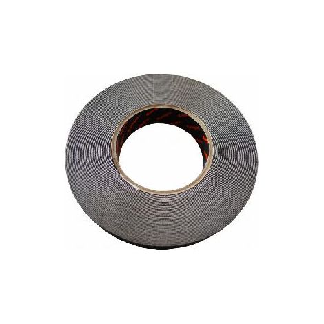 FPLUS cinta antideslizante 25mmx 5mt , Cinta adhesiva negra antideslizante, pega en todas las superficies.