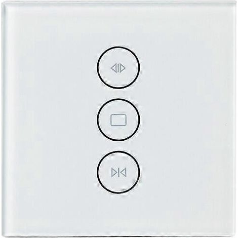 WLAN-Schalter für Rollläden, kompatibel mit Alexa und Google Home, WLAN-Touch-Schalter, Timer und Sharing-Funktion. Benötigen Sie einen Neutralleiter