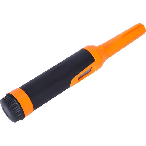 HS-10 Tragbarer, wasserdichter Metalldetektor, Hand-Schatzfinder mit LCD-Display, Orange (1/5)