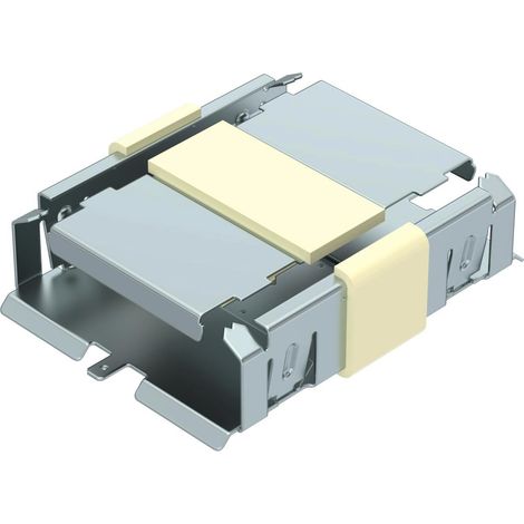 OBO Bettermann Raccord de joint pour PLM D 0410 118x94x38 acier galvanisé sendzimir, 7218029