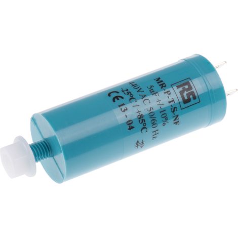 Condensateur à couche mince RS PRO 5µF 440V c.a. ±10% ( Prix pour 1 ) (1/2)