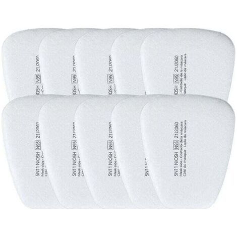 5N11CN filtre coton KN95 masque anti-poussière filtre de remplacement filtre en coton particules filtre trapézoïdal général 10 pièces