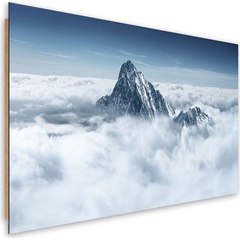 Quadro deco panel, Alpi sopra le nuvole - 100x70 (1/5)