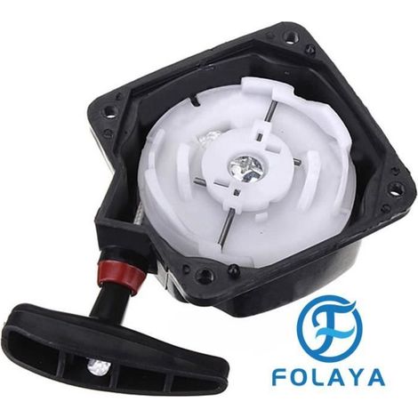 Lanceur universel pour débroussailleuse - FOLAYA - Kit de démarrage - Plastique ABS - 80 mm - Facile à installer (1/3)