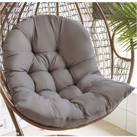 Coussin de fauteuil rotin 120x80cm – Polyester résistant à la décoloration – Rembourrage coton PP pour confort extérieur (1/4)