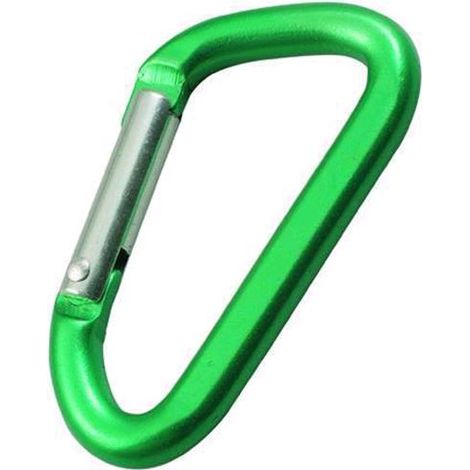 Moschettoni Lega Alluminio Colorati Mm.  6X60 Bl.50Pz