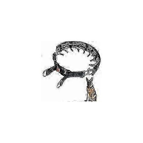 Collier de dressage à pointes pour chien, collier étrangleur avec boucle à pression, collier anti-traction pour chiens de races moyennes et grandes (4,0 mm, 60 cm) (1/5)
