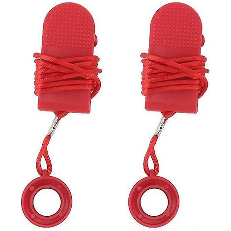 2 clés de sécurité pour tapis roulant