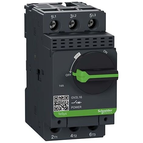 Automático para protección de motores 14A GV2L16 de Schneider