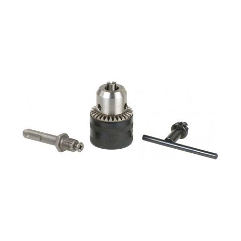 KWD Portabrocas con llave 1,5-13mm y adaptador SDS (1/3)