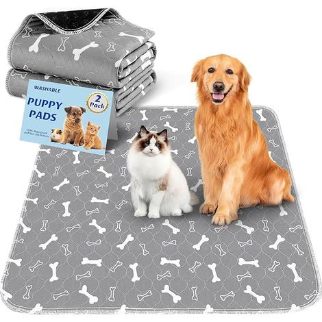 Pet Dog Absorbent Mat 45 x 60 cm Dog Mat Dog Mat with Non-Slip Bottom, Potty Training (1/5)
