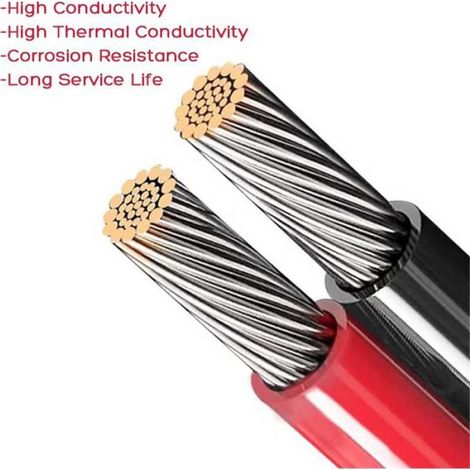 Câble Allume-Cigare Vers XT60 - 12 V 24 V - Pour Générateur Solaire Et Centrale Électrique - 1,5 M - 14 AWG (1/4)