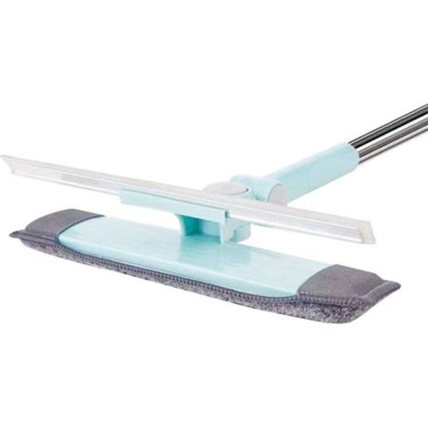 1.5m Dust Mop for Floor Cleaning with Retractable Stainless Steel Handle – 5 Reusable Cloths (1/4)