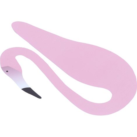 Figurine Oiseau Décorative en Forme d'Oiseau pour Jardin, Terrasse ou Patio - Rose Clair (1/5)