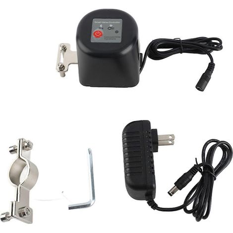 Vanne intelligente WiFi pour contrôle de gaz et d'eau, compatible Tuya, télécommande via application, gestion à distance, robinet automatique domestique (1/5)