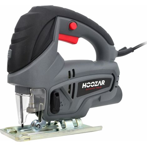Sierra de calar Hoozar 600W, ideal para cortes precisos en madera y metal, diseño ergonómico, compacto y potente, ideal para trabajos de bricolaje y proyectos profesionales.