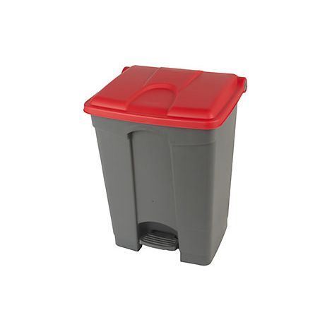 Probbax  Pattumiera a pedale  capacità 70 l  largh x alt x