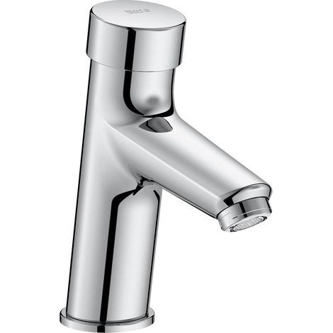 Grifo temporizador de repisa para lavabo FLUENT - ROCA (1/2)