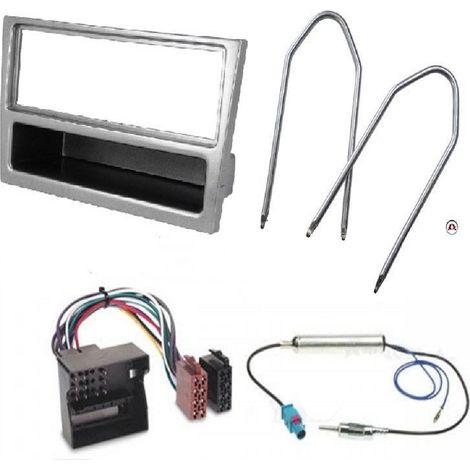 Kit Installation Autoradio KITFAC-100N compatible avec Opel Corsa C - Argent
